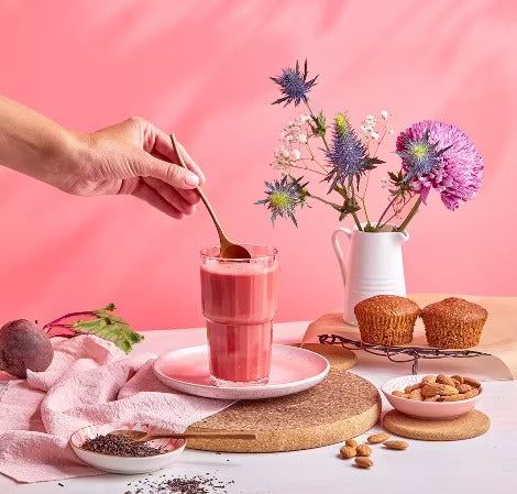 Earl Grey Beetroot Latte