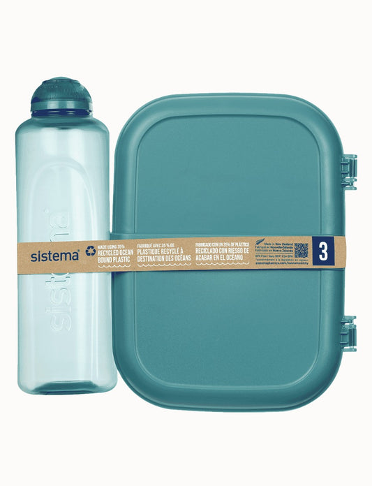 Sistema OBPP 1100ml Ribbon Lunch with Mini Bite & 480ml Swift Bottle Pack