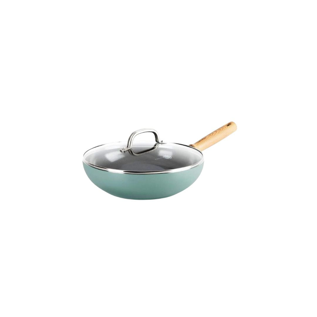 Greenpan Mayflower 28cm Wok with Lid