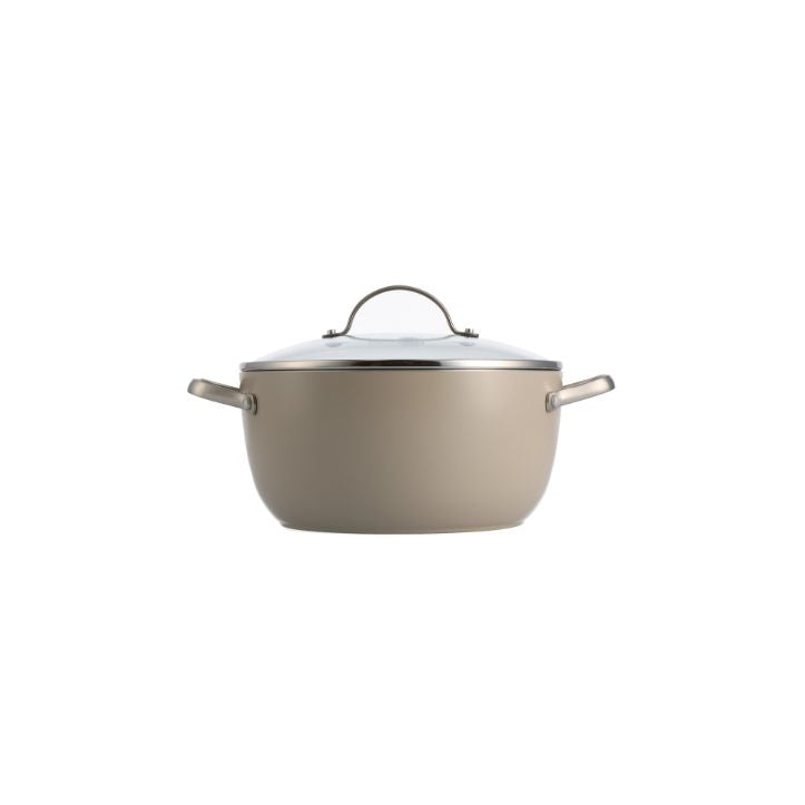 Greenpan Padova 24cm Casserole-Chocolate Truffle