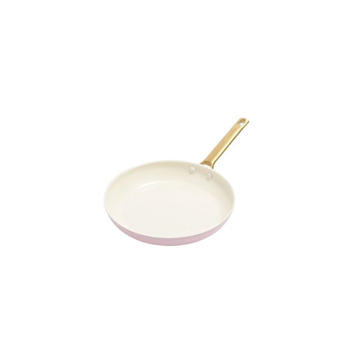 Greenpan Padova 24cm Frying Pan- Pink with gold