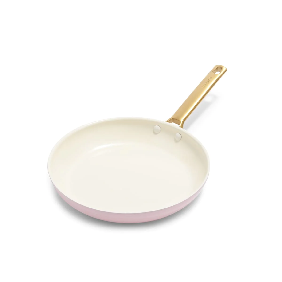 Greenpan Padova Frying Pan- Pink with gold