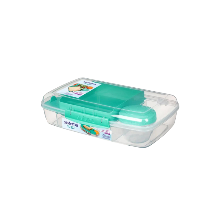 Sistema 1.76 Bento Box To Go- Minty Teal