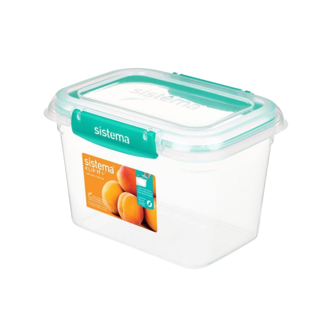 Sistema Klip IT Minty Teal 1.49L Rectangle