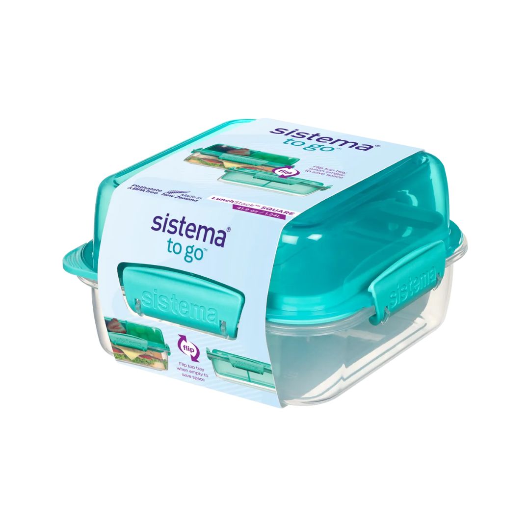 Sistema TO GO 1.24L LUNCH STACK- minty teal