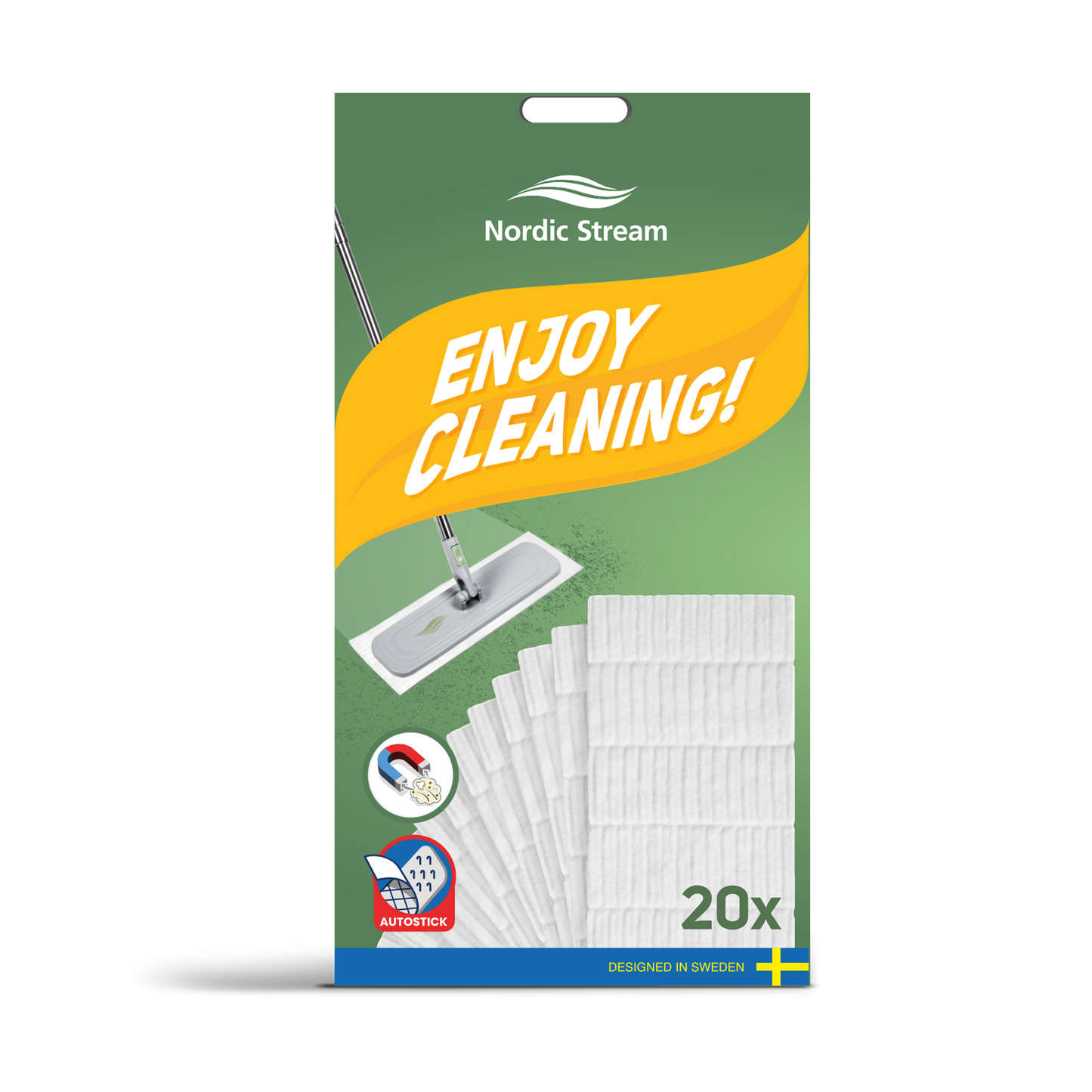 Nordic Stream Streamy Refill Cloth Dry 20pcs