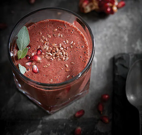 Pomegranate Orange Smoothie