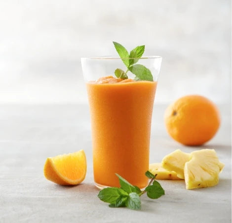 Orange Sunrise Blender Drink