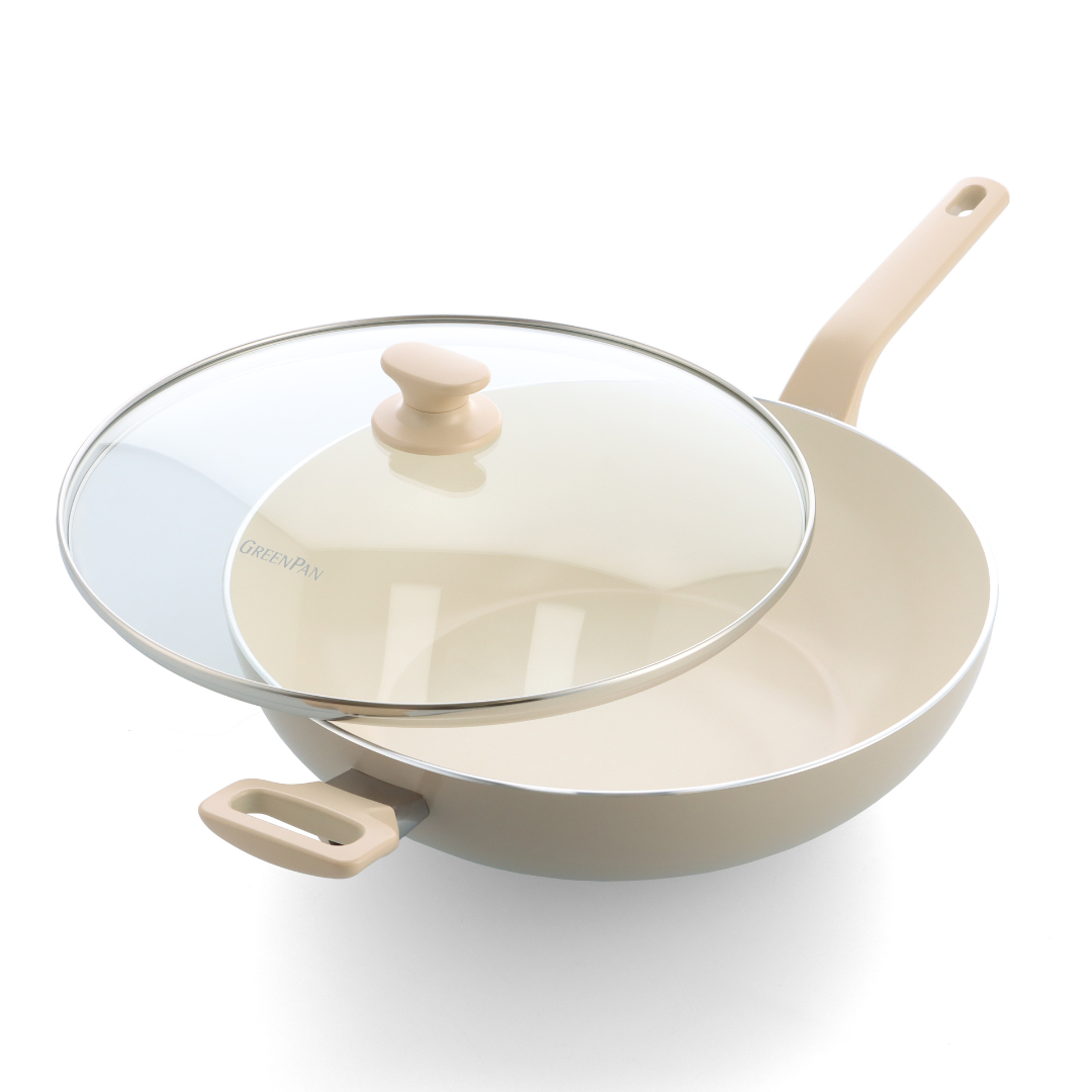 Greenpan Essence Covered Wok 28/32cm