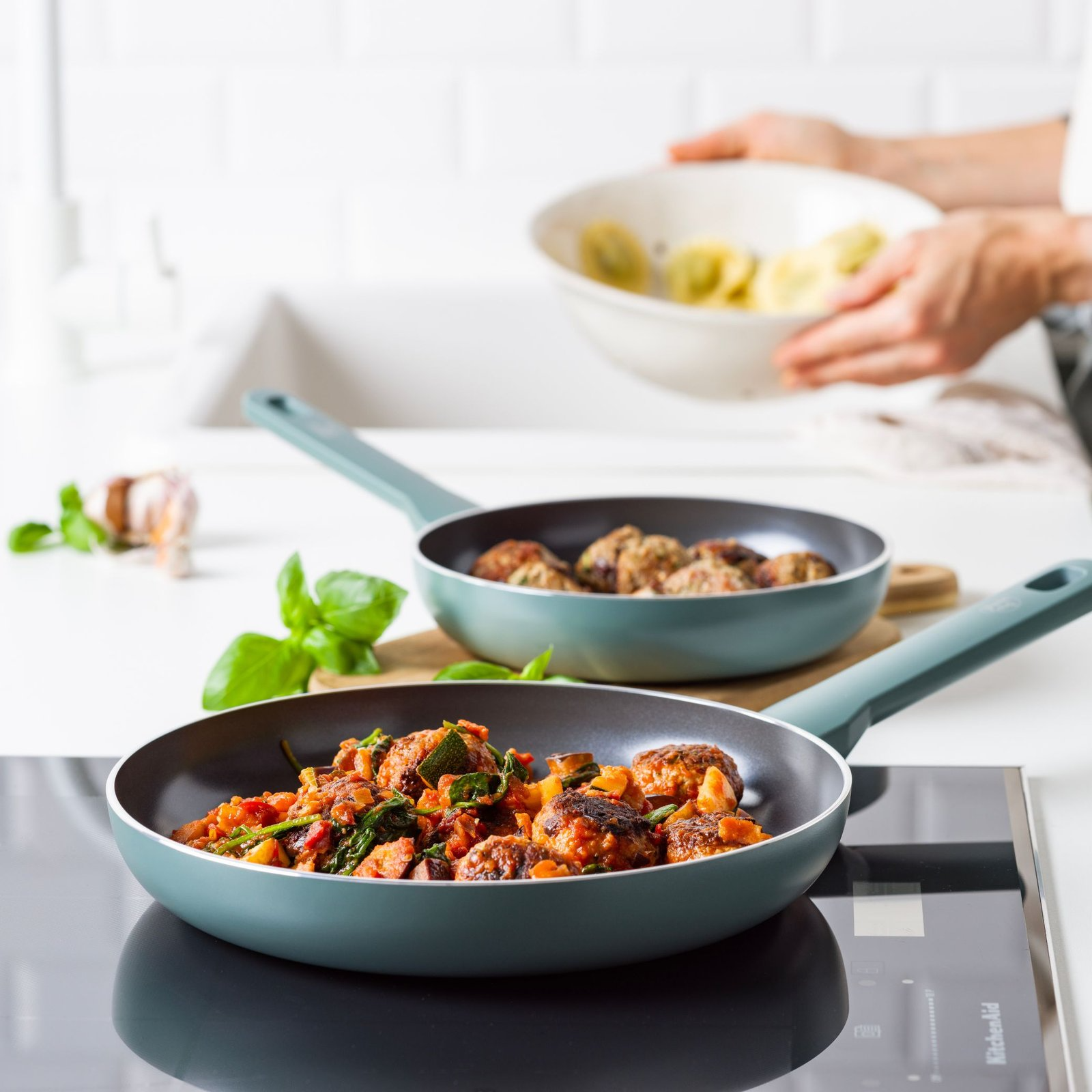 GreenChef Tones Deep Frypan 20/24/26/28cm