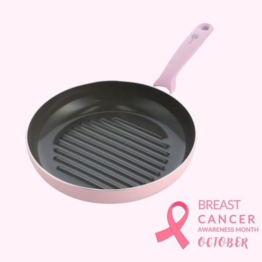 Greenpan Torino Pink - Grill Pan (28cm)