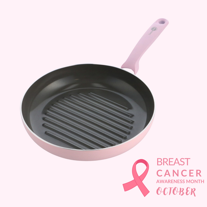 GreenPan Torino Pink 28 cm Grill Pan