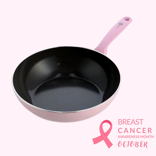 Greenpan Torino Pink - Open Wok (28cm/3.6L)