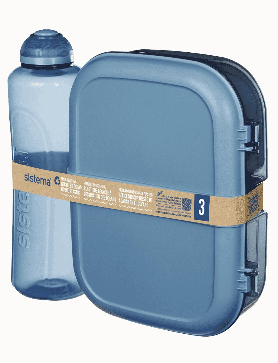 Sistema OBPP 1100ml Ribbon Lunch with Mini Bite & 480ml Swift Bottle Pack