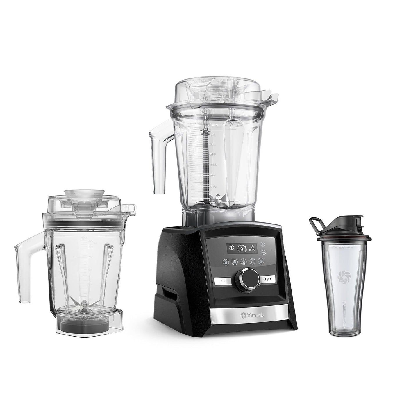 Vitamix A3500i Ascent with Extra 1.4L Container Bundle Set (Graphite)