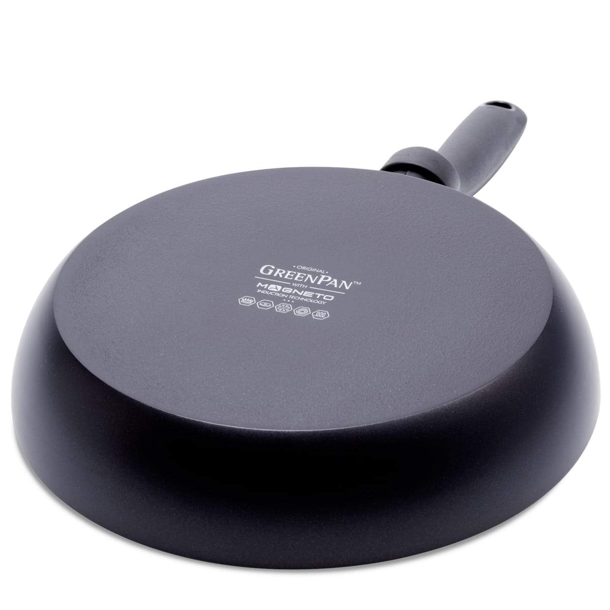 GreenPan Torino Black Open Frypan 24/30cm