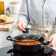 GreenPan Torino Black Covered Skillet 28cm