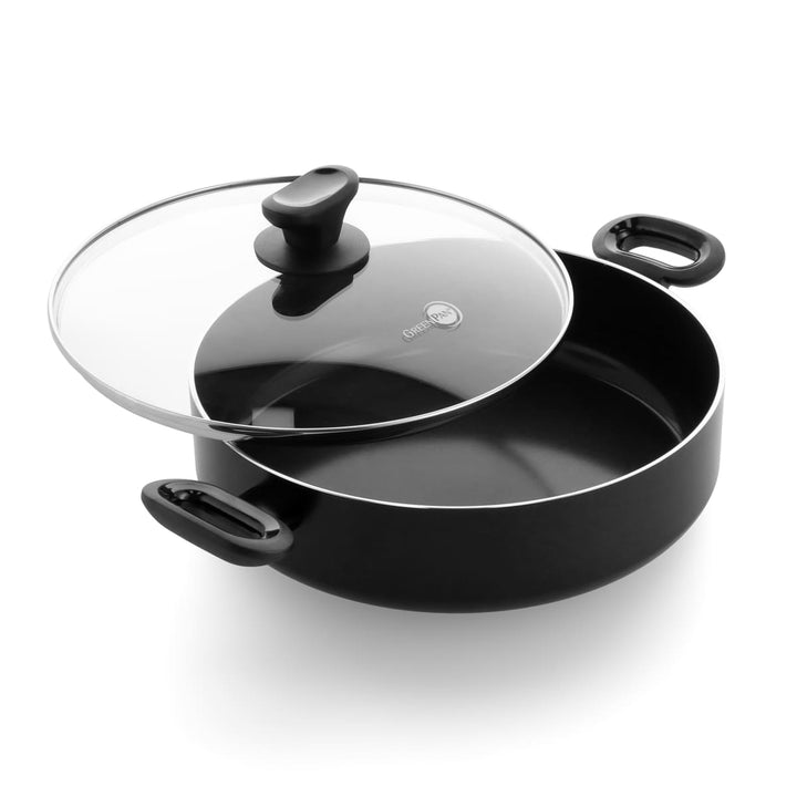 GreenPan Torino Black Covered Skillet 28cm