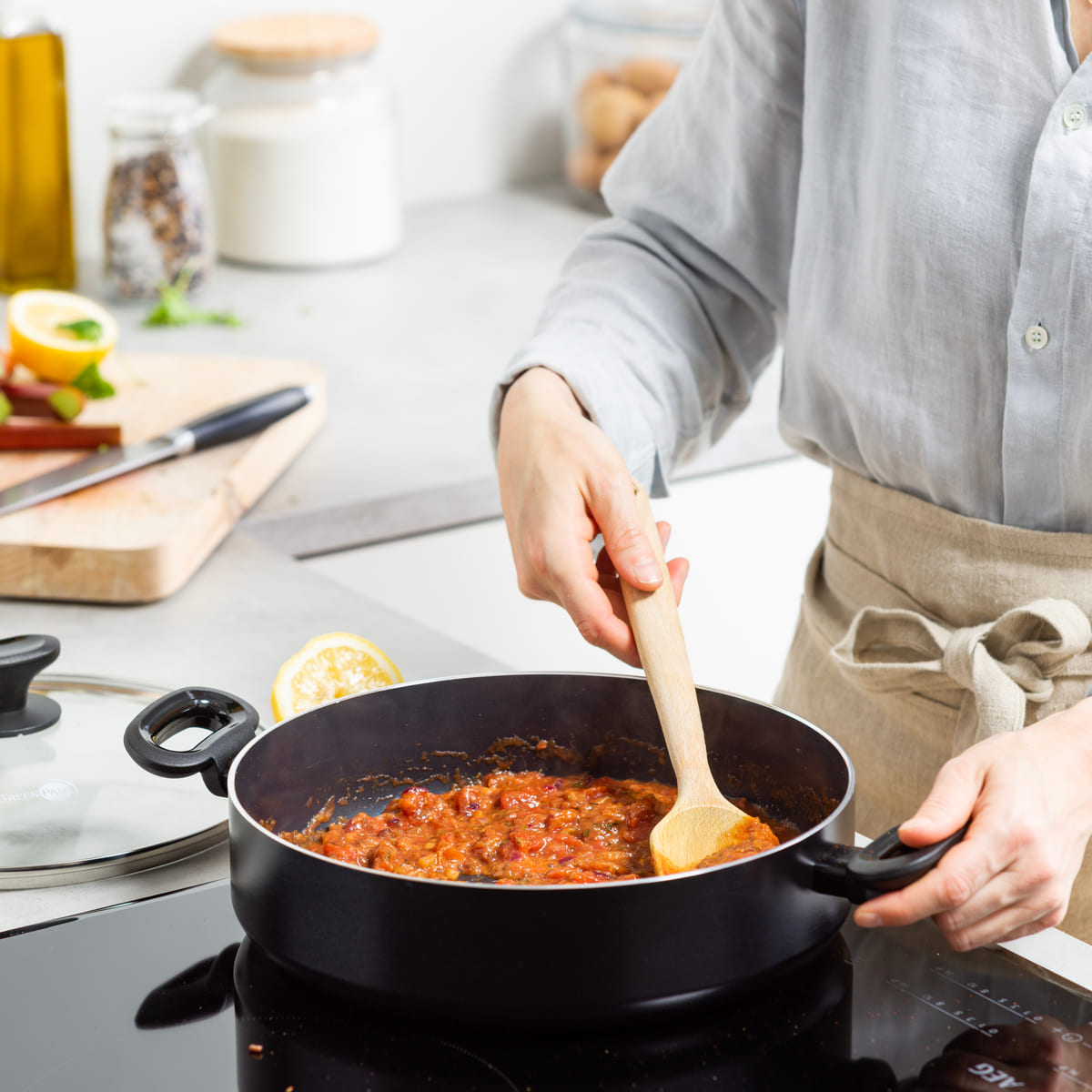 GreenPan Torino Black Covered Skillet 28cm