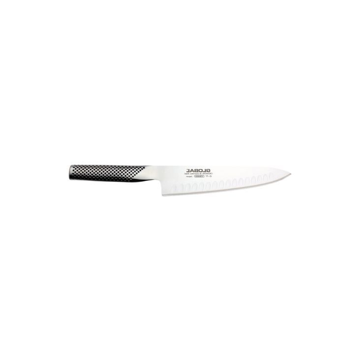 Global Cook's Knife Fluted 20cm (G-77)