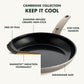 Greenpan Cambridge Quartz Grey 20Cm Deep Frying Pan