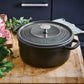 Greenpan Featherweights 22cm Casserole with Lid-Browny Black