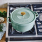 Greenpan Featherweights 24cm Casserole with Lid- Smokey Sky Blue