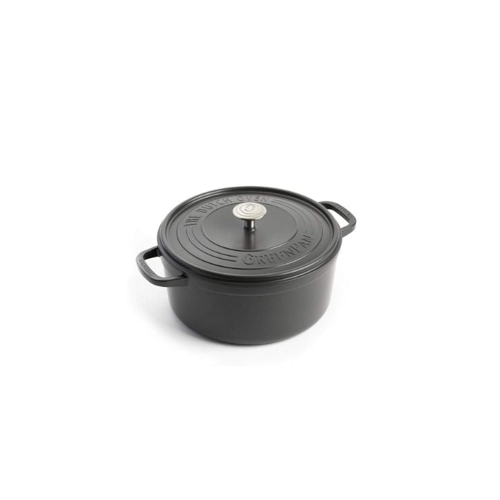 Greenpan Featherweights 28cm Casserole with Lid-Browny Black