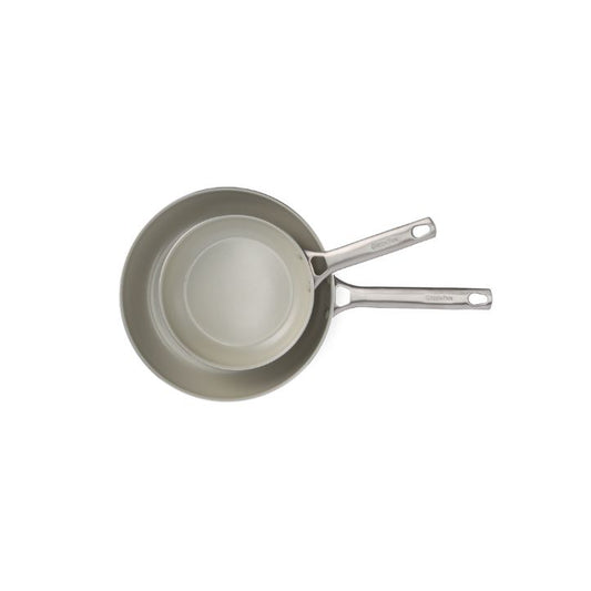 Greenpan Padova 20cm + 28cm Frying Pan- Chocolate Truffle