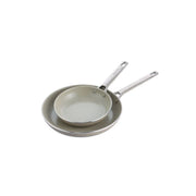 Greenpan Padova 20cm + 28cm Frying Pan- Chocolate Truffle