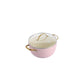 Greenpan Padova 24cm Casserole- Pink with gold