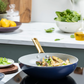 Greenpan Padova 28cm Wok- Blue with gold