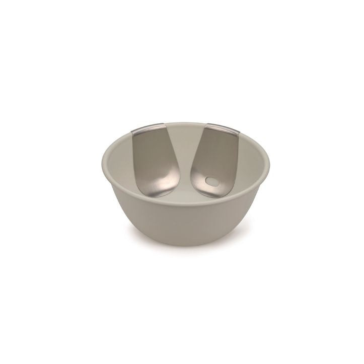 Joseph Joseph Contour Salad Bowl And Servers Stone