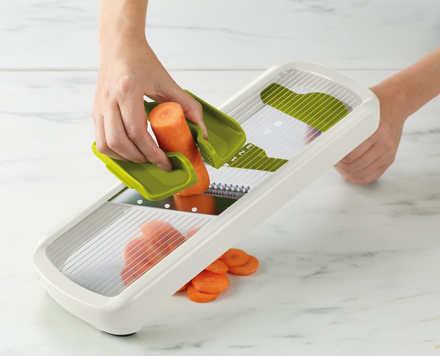 Joseph Joseph Multi-Grip Mandoline with Precision Food Grip