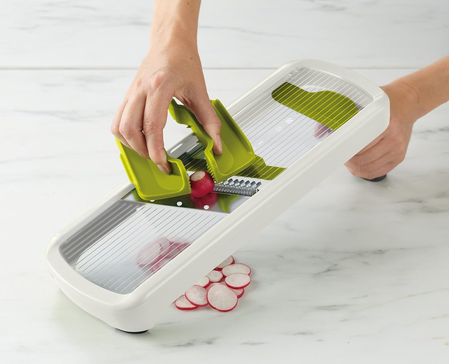 Joseph Joseph Multi-Grip Mandoline with Precision Food Grip