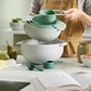 Joseph Joseph Nest Plus 9 Plus Bowl Food Preparation Set (Sage Editions) 4