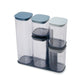 Joseph Joseph Podium™ 5-piece Blue Storage Container Set
