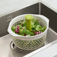 Joseph Joseph Spindola™ Green In-sink Salad-spinning Colander