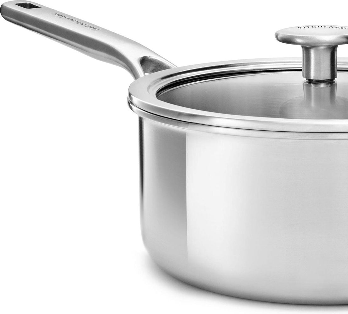 KitchenAid Stainless Steel Ceramic 18cm Saucepan