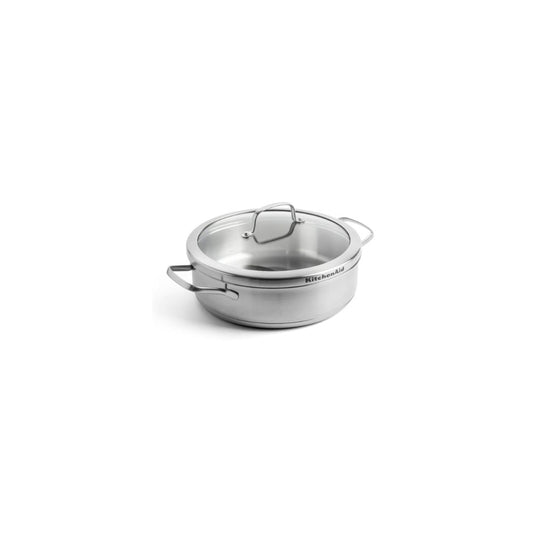 KitchenAid Stainless Steel Pro 26cm Skillet