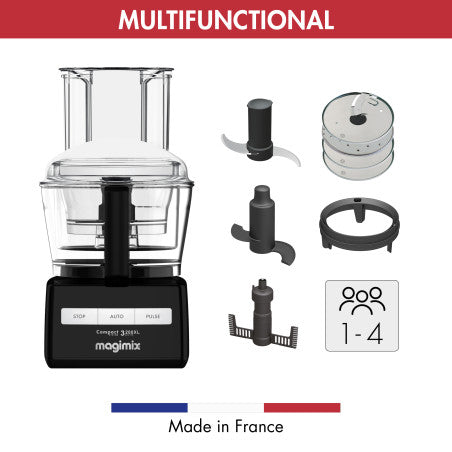 MAGIMIX CS 3200XL COMPACT FOOD PROCESSOR- BLACK 2