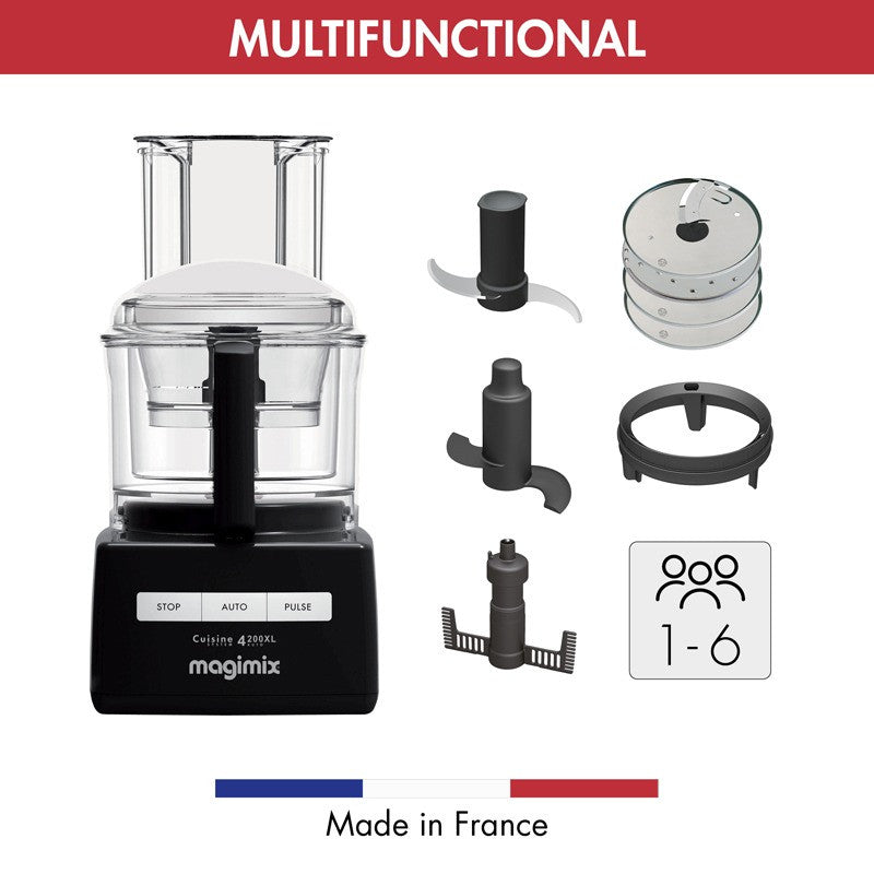 MAGIMIX CUISINE SYSTEM 4200XL FOOD PROCESSOR- BLACK 2