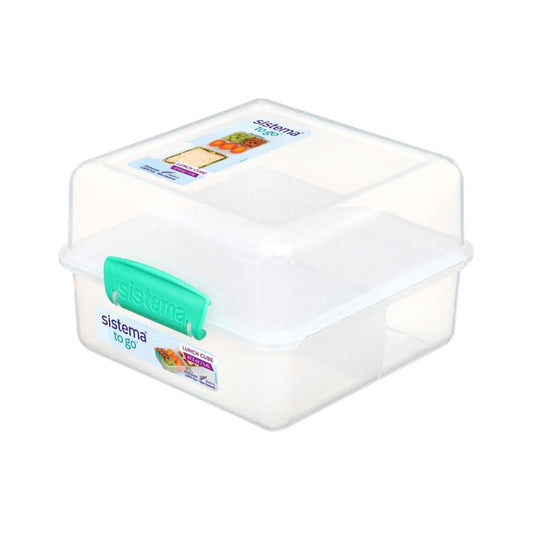 SISTEMA TO GO 1.4L LUNCH CUBE- Minty Teal