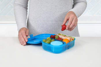 Sistema 1.1L Ribbon™ Lunch with Mini Bite™- Blue