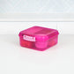 Sistema 1.25L Bento Cube With Yogurt Pot- Pink