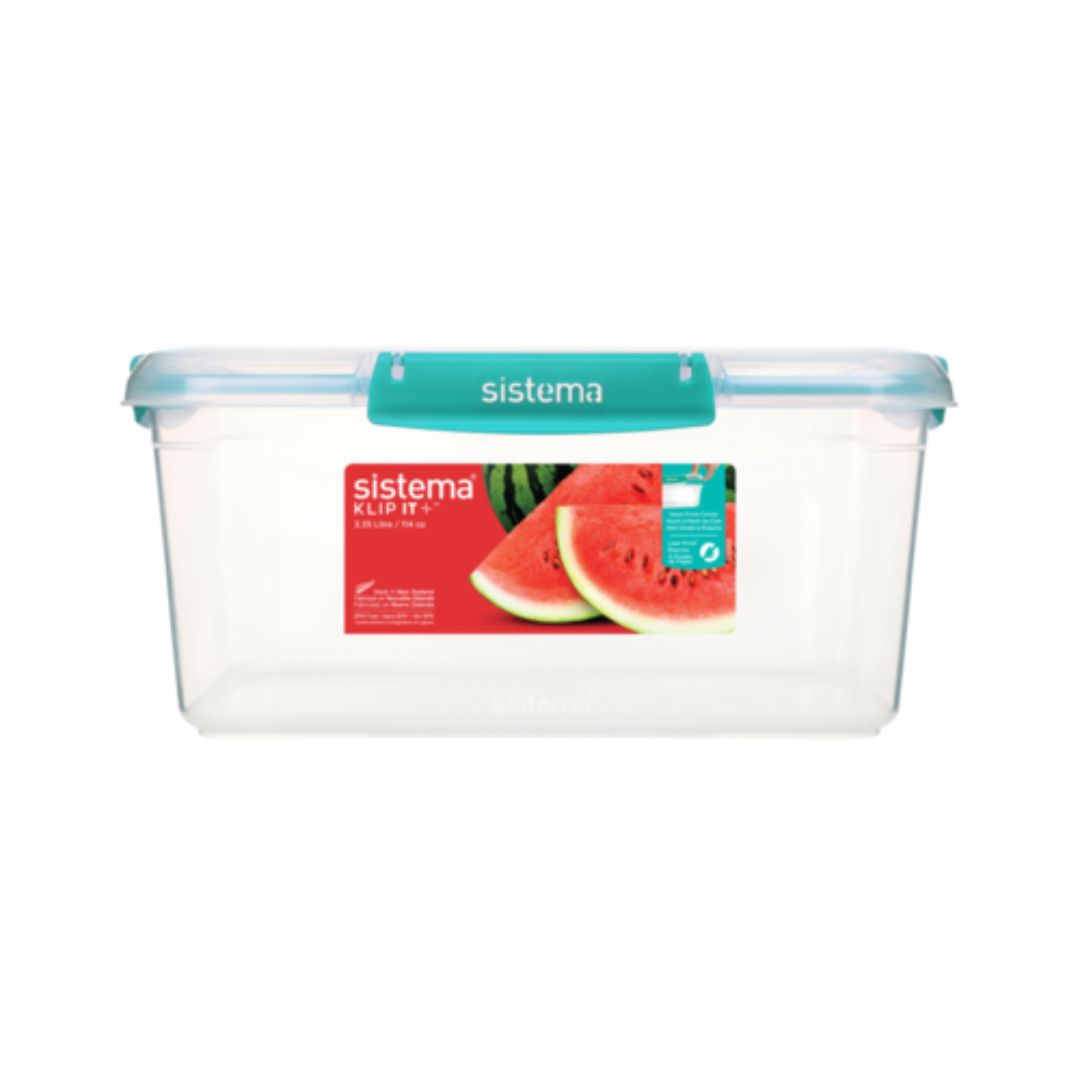Sistema KLIP IT PLUS MINTY TEAL 3.35L RECTANGLE