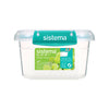 Sistema KLIP IT PLUS MINTY TEAL 400ML RECTANGLE TRI