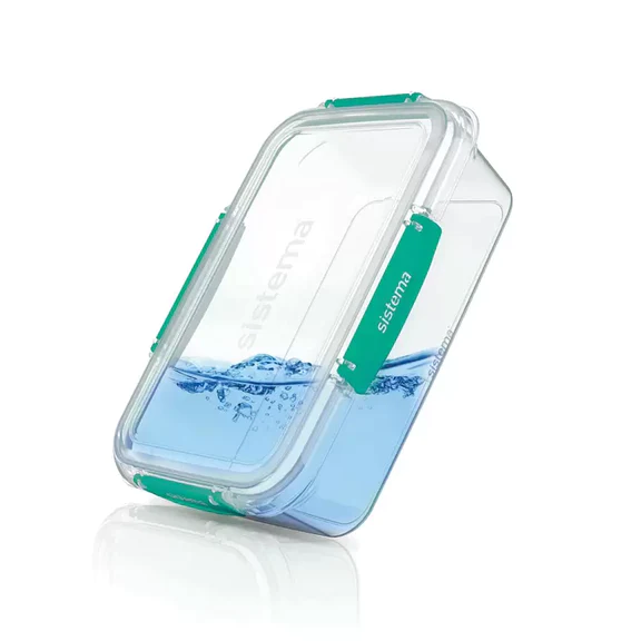 Sistema Klip It Minty Teal 1L Rectangle