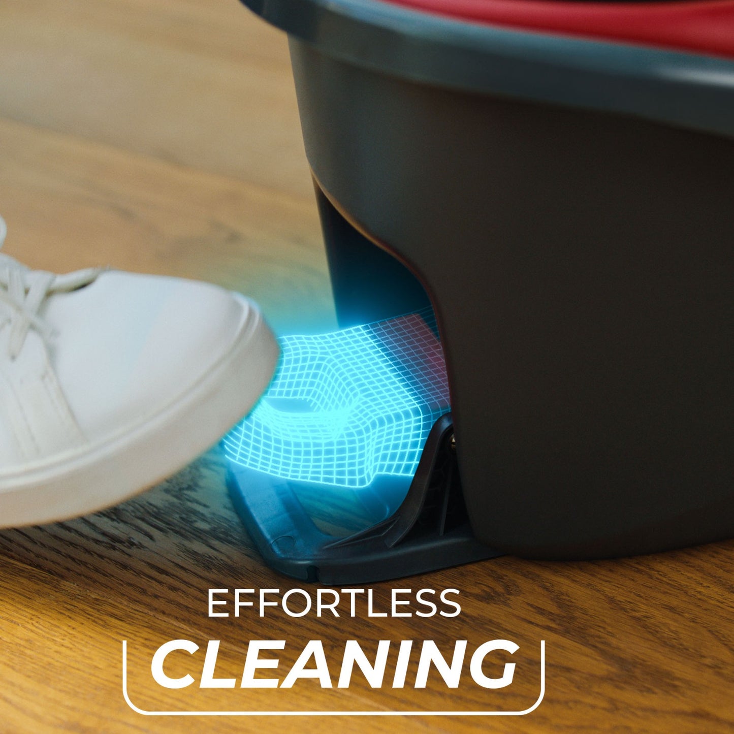 Vileda Easy Wring & Clean Turbo Spin Mop (with extra 2 mop heads)