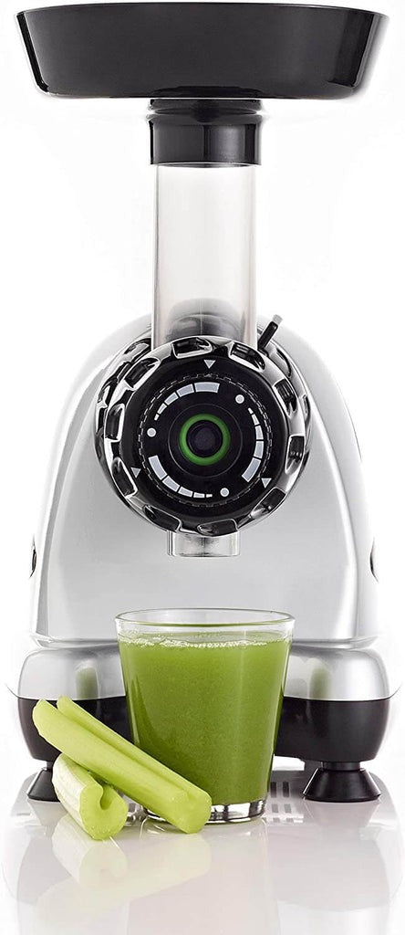 Omega MM900HDS Cold Pressed Celery Juicer - Chrome